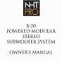 Nht A1 Owner's Manuals