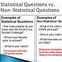 Statistical Question Math Definition