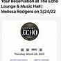 The Echo Lounge And Music Hall Tickets