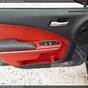 Dodge Charger Red Door Panels