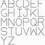Trace Letter A Printable