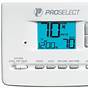Proselect Thermostat How To Use