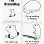 Groundhog Day Preschool Worksheet