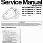 Panasonic Mc Cg902 Manual