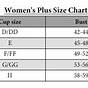 Women's Plus Size Chart