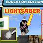 How To Make A Lightsaber In Minecraft Education Edition