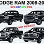 Dodge Ram Truck Svg