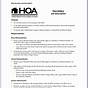 Hoa Committee Charter Template