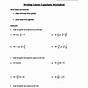 Equations Of Lines Worksheet Answers