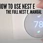 Nest Thermostat E Manual