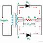 Center Tapped Full Wave Rectifier Circuit Diagram