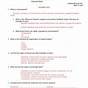 Homeostasis Worksheet With Answers