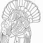 Turkey Coloring Pages Printable