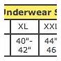 Us Underwear Size Chart