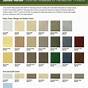 Hardie Plank Siding Color Chart