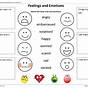 Feelings Identification Worksheet