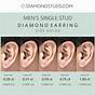 Diamond Earrings Size Chart