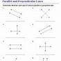 Worksheet Parallel And Perpendicular Lines