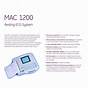 Mac 1200 Ecg User Manual
