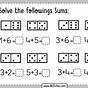 Domino Math Worksheet