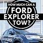 Tow Capacity Of A Ford Explorer