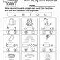 Long And Short Vowel A Worksheets