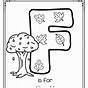 Letter F Preschool Worksheets