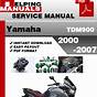 Yamaha Ca 1000 Owner's Manual