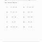 Factorials Worksheets