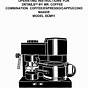 Mr Coffee Steam Espresso Machine Manual