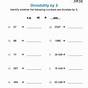 Divisibility Rules 3 Worksheet