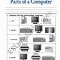 External Computer Parts Identification Worksheet Answers