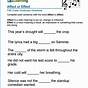 English Worksheet For 5th Graders