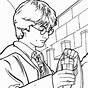Printable Easy Harry Potter Coloring Pages