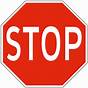 Printable Stop Sign Clip Art
