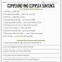 Compound Complex Sentences Worksheet