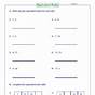 Equivalent Ratio Tables Worksheet Answers