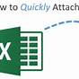 How To Attach An Email To Excel Worksheet