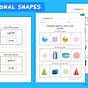 Printable 3d Shapes For Kindergarten
