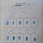 Fingerprint Activity Worksheet