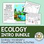 Ecological Organization Worksheet
