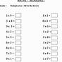 Multiplication Table With Blanks
