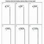Division With Partial Quotients Worksheet