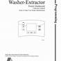 Unimac Commercial Washer Programming Manual