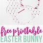 Printable Easter Bunny Letter