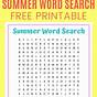 Free Printable Puzzles For Kids Summer