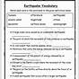 Earthquake Hunting Worksheet 9th Grade