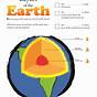 Layer Of The Earth Worksheet