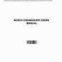 Bosch Dishwasher Owner Manual