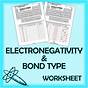 Electronegativity Worksheet Answers